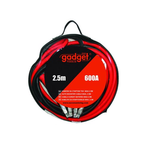 Кабели за стартов ток 600A 2.5m GADGET GD 339952