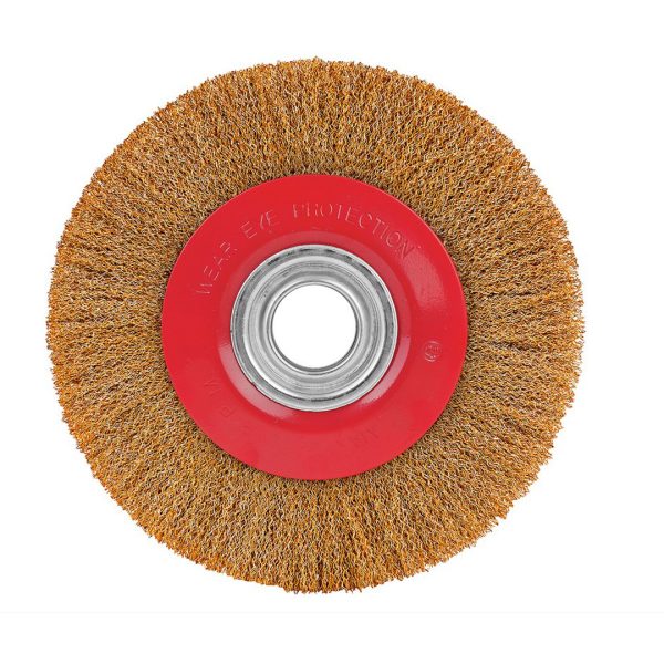 Четка за шмиргел месинг ø150mm (6") Raider 172102