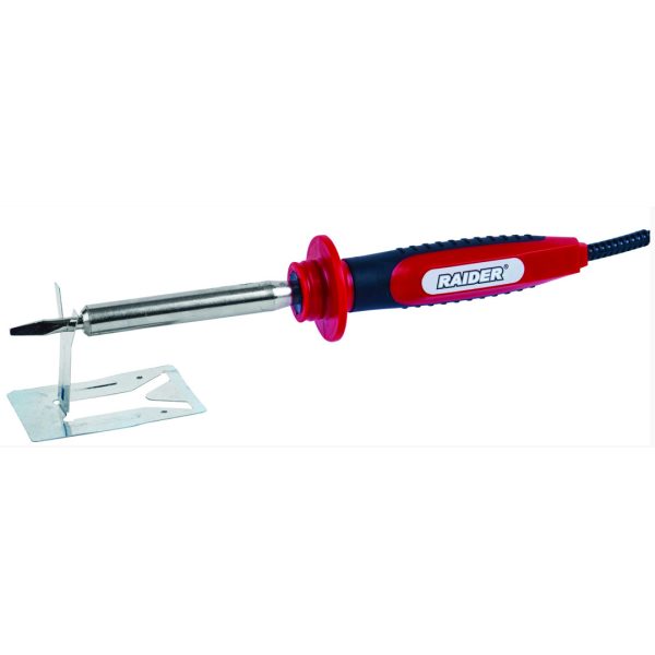 Електрически поялник с плосък връх прав Raider RD-SI04J, 60 W (076403)