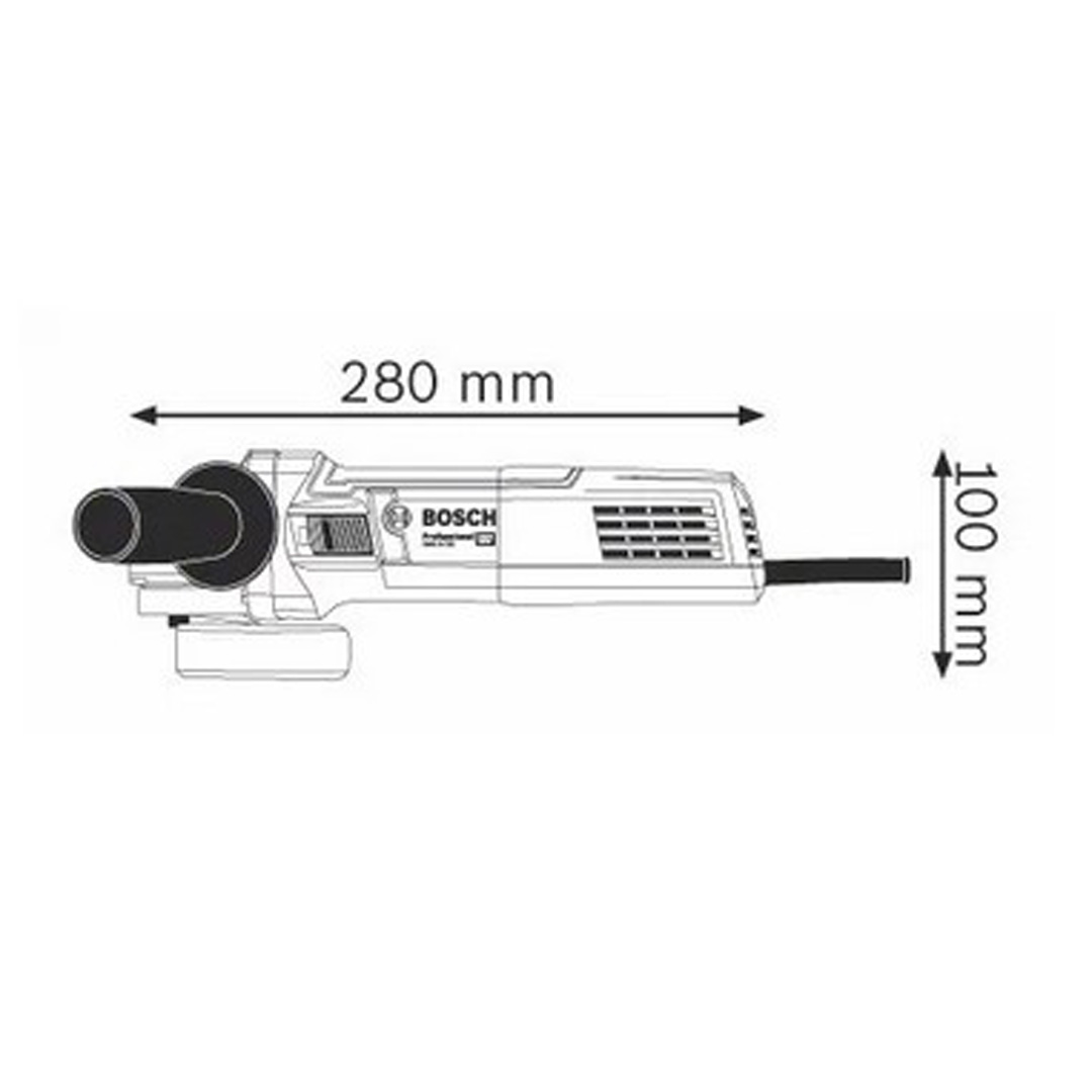 Ъглошлайф BOSCH GWS 9-125 Carton 125mm 900W