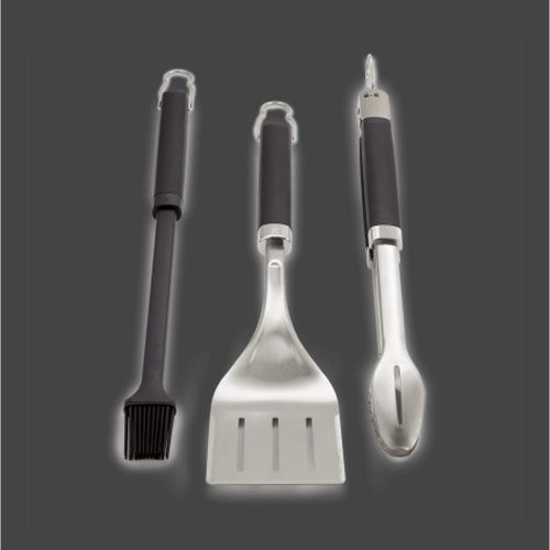 Комплект 3 бр.Прибори за барбекю Росима weber new /6764