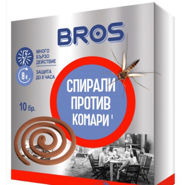 Спирали против комари Микро брос 10бр BS-012