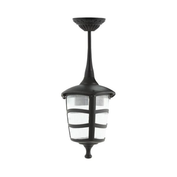 ГРАДИНСКИ ВИСЯЩ ФЕНЕР BARI-H ЧЕРЕН ЦВЯТ IP44 ПЛАСТМАСОВ 180x160mm ЧЕРЕН ЦВЯТ 3241980 VITO