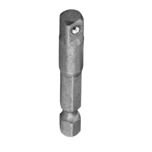 Адаптор преход за вложки Wolfcraft шестостен - квадрат 1/4" х 1/4", 50 мм