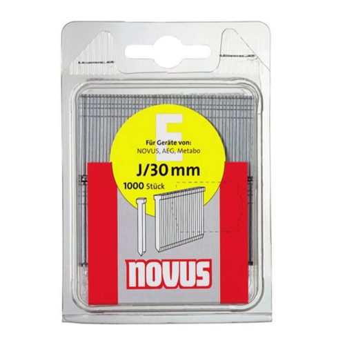 Гвоздеи за такер Novus с наклон 0° тип J, 1.2x16 мм, стомана, 1000 бр.