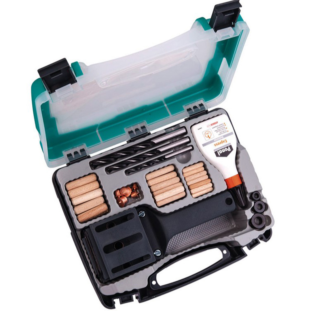 0000020444.jpg Шаблон за дибли Wolfcraft за дибли комплект с аксесоари