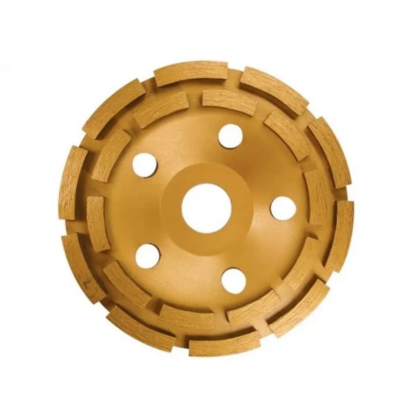 Диск диамантен за шлайфане, чашкообразен, 125mm, двуреден,MTX 729909