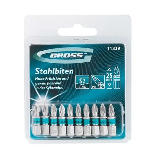 БИТОВЕ РZ1 Х 25 10БР GROSS 11339