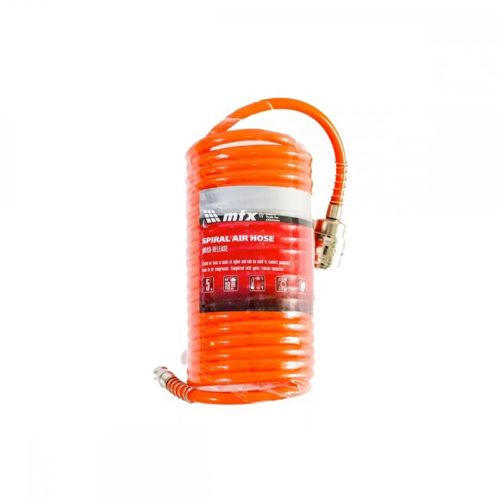 Маркуч за въздух спирален, 5m, с бързи връзки, МТХ 570029