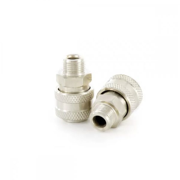 Бърза връзка женска, външна резба 3/8", 2бр , STELS 57057