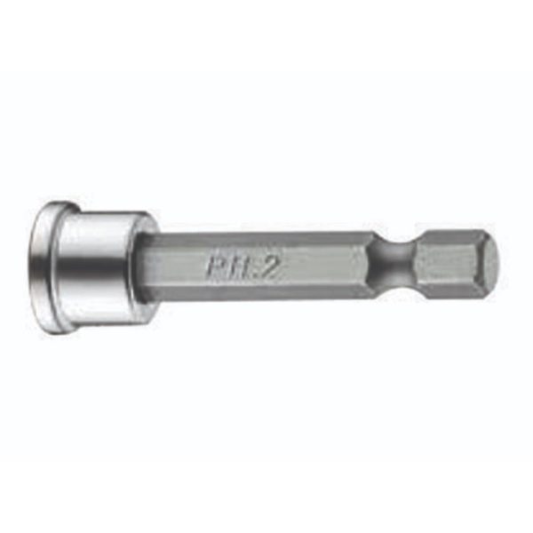 Накрайник 1/4" PH.2 с ограничител за гипсокартон L50мм. FORCE Tools JN67168