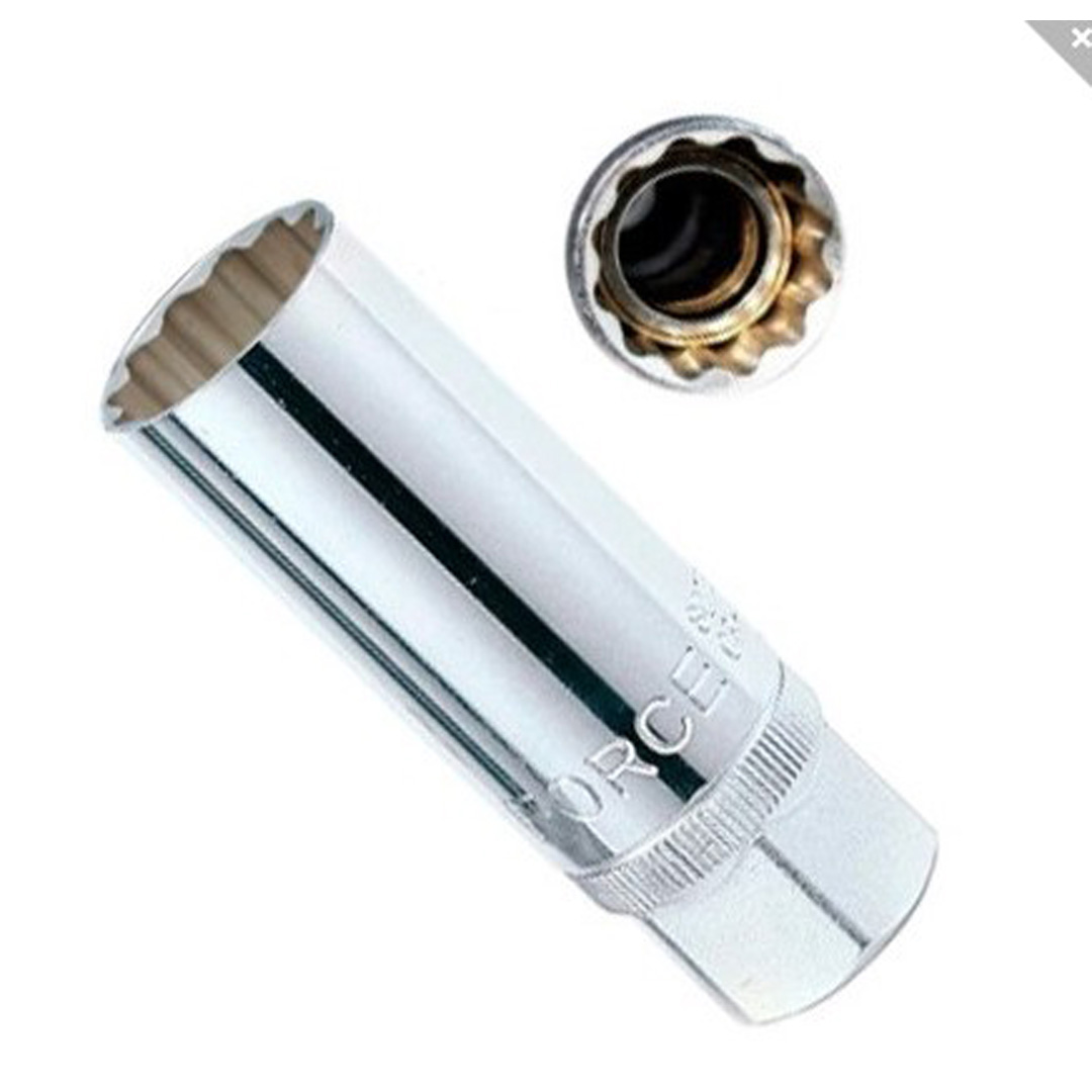 Вложка за свещи с магнит 1/2" 14мм - Force. JN61089