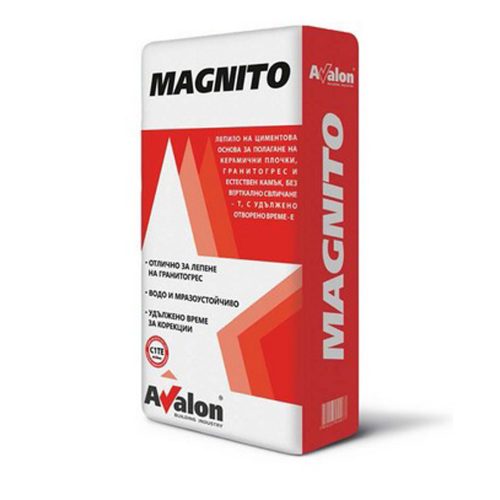 Авалон лепило магнито 25кг бяло 417484