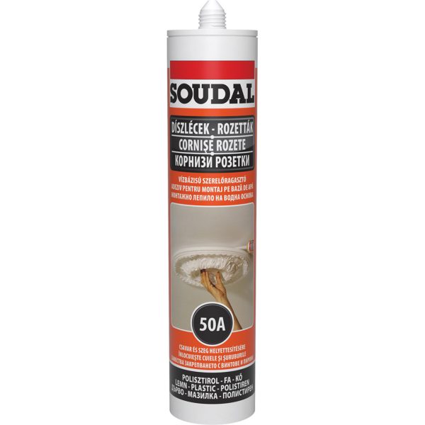 Водоустойчиво монтажно лепило Soudal 50А , 300 мл.
