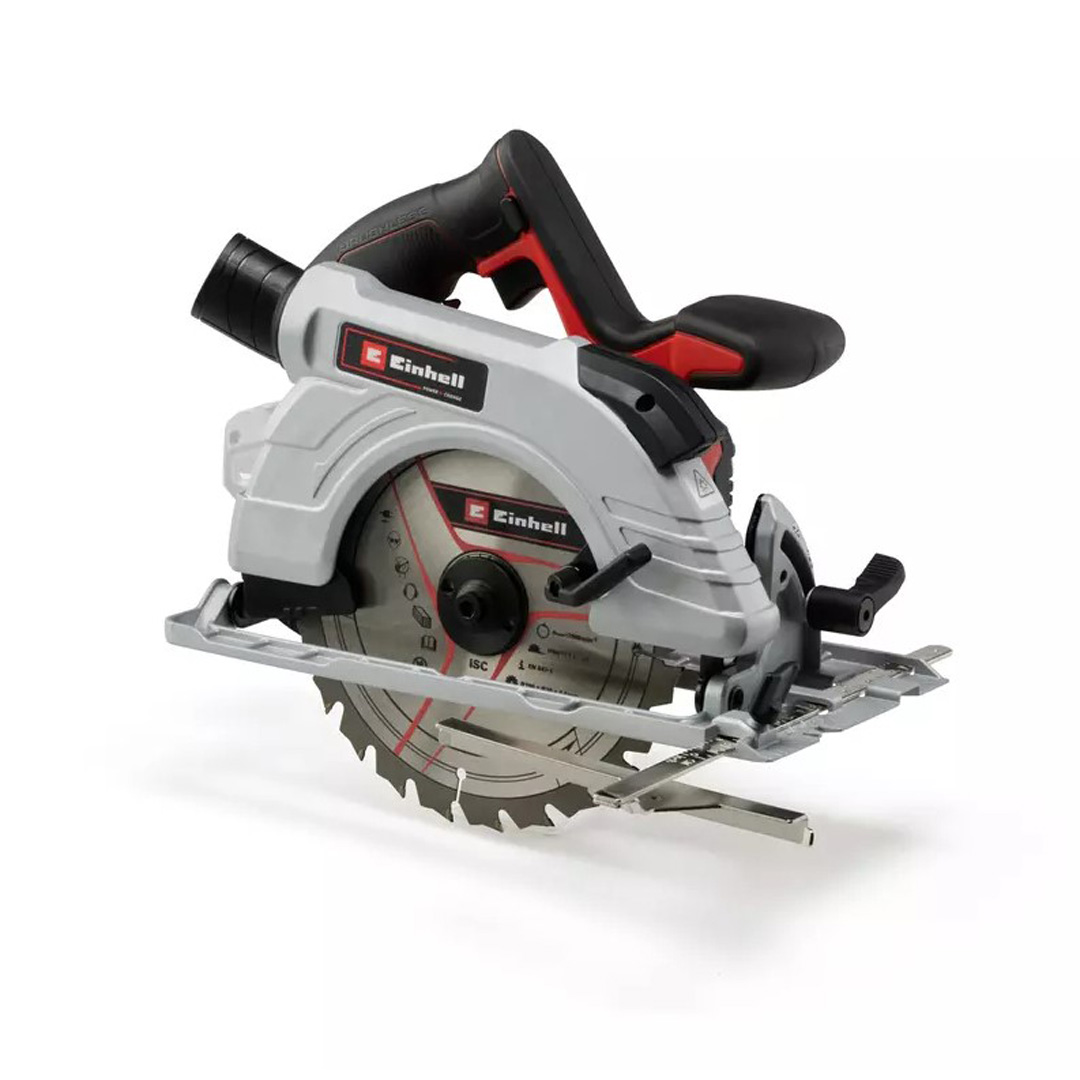 Ръчен Циркуляр Акумулаторен Einhell TE-CS 18/190 Li BL Solo Power X-Change, 18 V, 190 мм, без батерия и зарядно