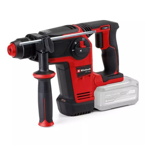 Перфоратор Акумулаторен Einhell TP-HD 18/26 Li BL - Solo, 18 V, SDS-plus, 2.6 J, без батерия и зарядно