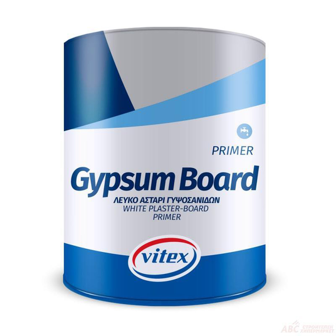 Грунд за гипсокартон 3л Gypsum Board Vitex