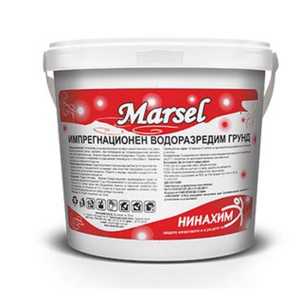 Импрегнационен водоразредим грунд 1 кг MARSEL