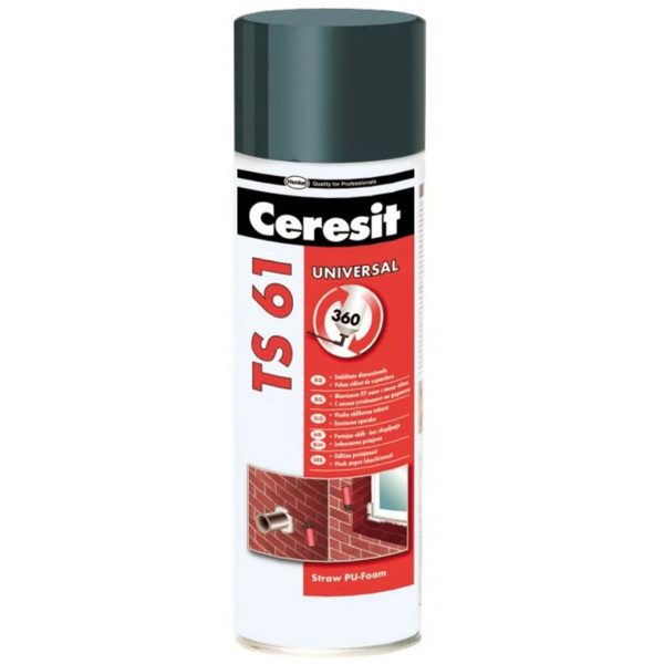 Полиуретанова пяна Henkel Ceresit TS 61, 300 мл