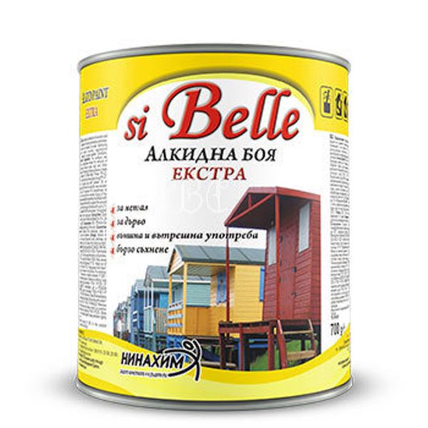 Алкидна боя si belle екстра 20К- червена
