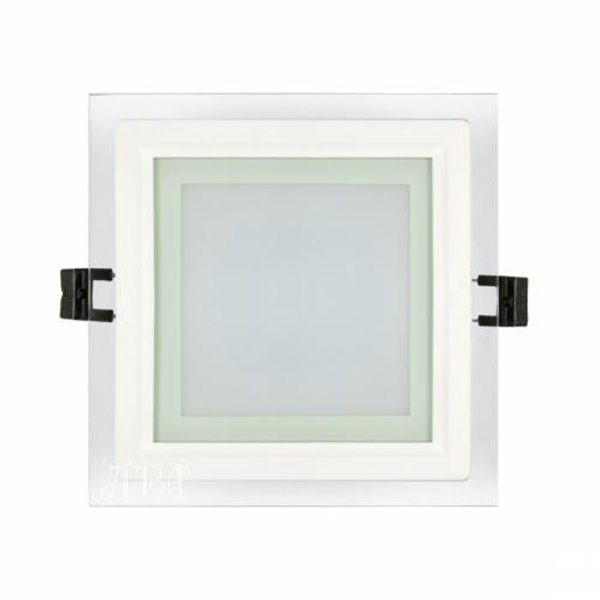 LED СТЪКЛЕН ПАНЕЛ КВАДРАТ 220-240V АС120 18W 4200К SMD 2835 120 LPSG1842 СТОЖИ