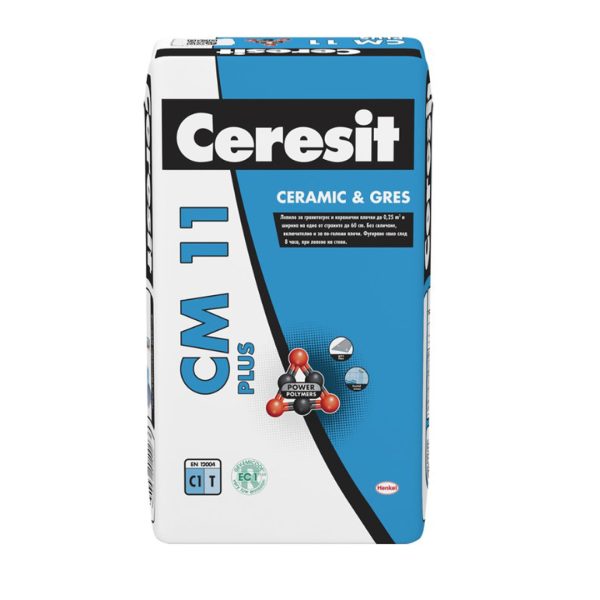 Лепило за гранитогрес и керамични плочки Ceresit CM 11 PLUS,5кг