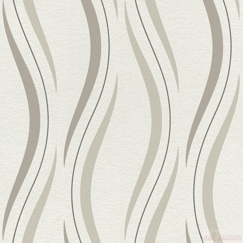 Тапет беж вълни сметана 102476521