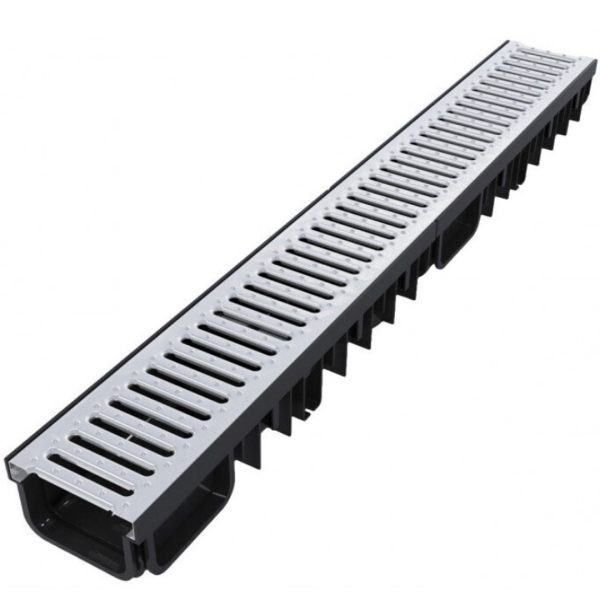 Канал xdrain 130/50 с метална решетка 1м