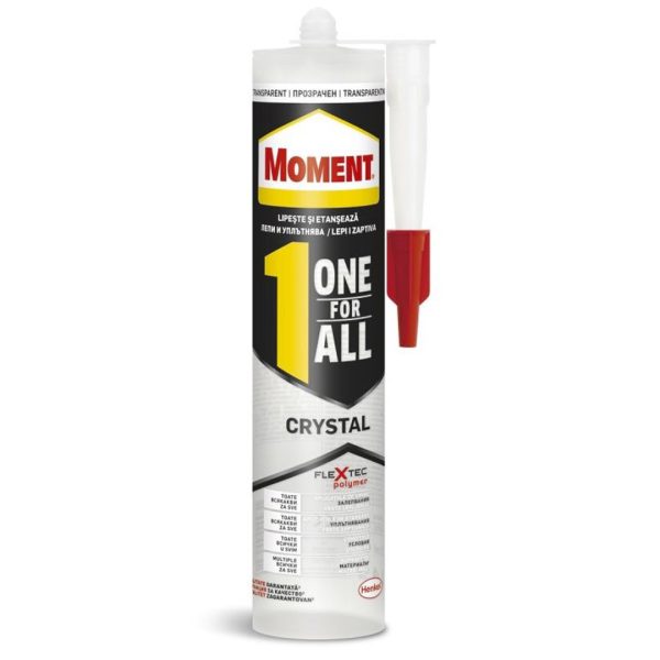 Монтажно лепило Moment OneForAll Flextec прозрачно 290г 1957043