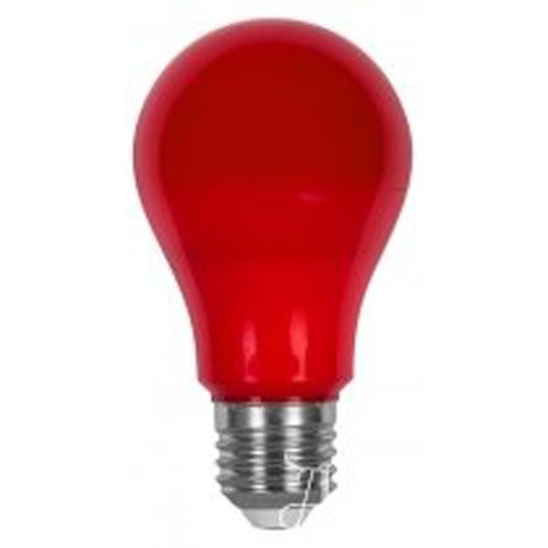 LED КРУШКА ЧЕРВЕНА СТОЖИ 6W Е 27 LB627R