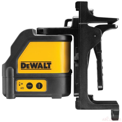 Линеен лазерен нивелир DeWALT с 2 лъча 15 м, 50 м, 0.3 мм/м DW088K