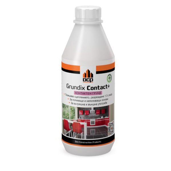 Грунд контактен Grundix Contact Plus 1л