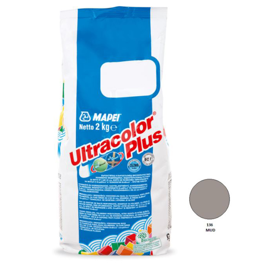 Фугираща смес Mapei Ultracolor Plus 136 луга 2КГ