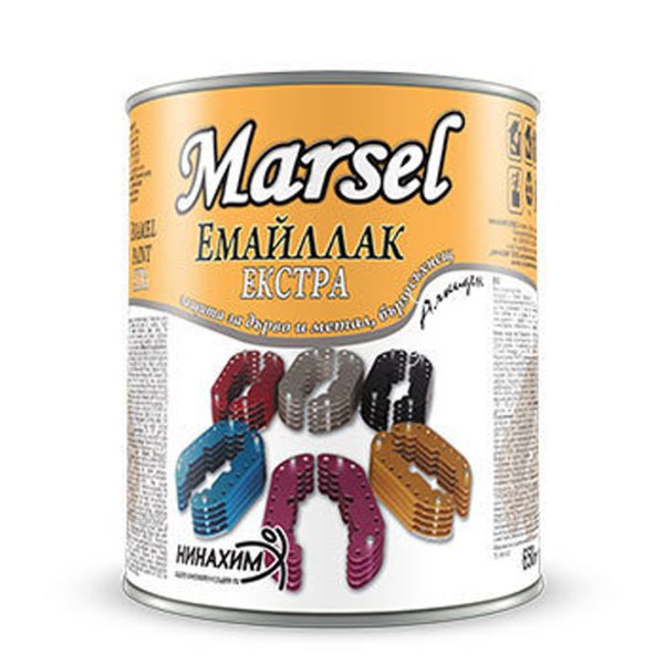 Аlлкиден Емайллак ЕКСТРА RAL 9005 0.650 L Marsel