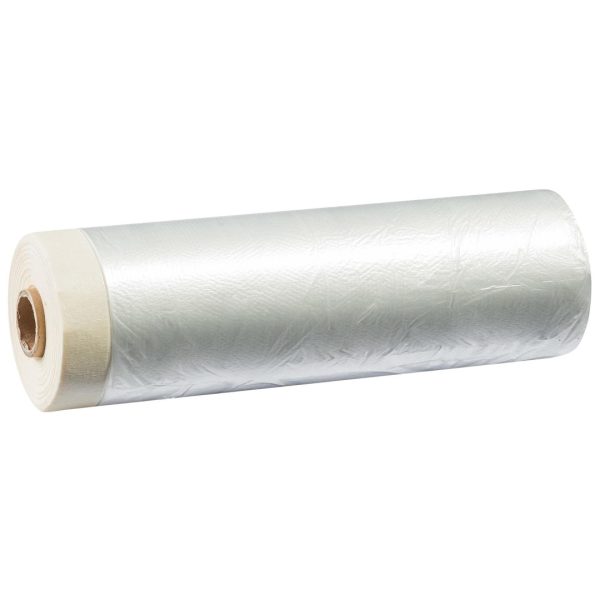 Лепяща лента и предпазно фолио в едно 55см x 20м, Hardy 0450-662005