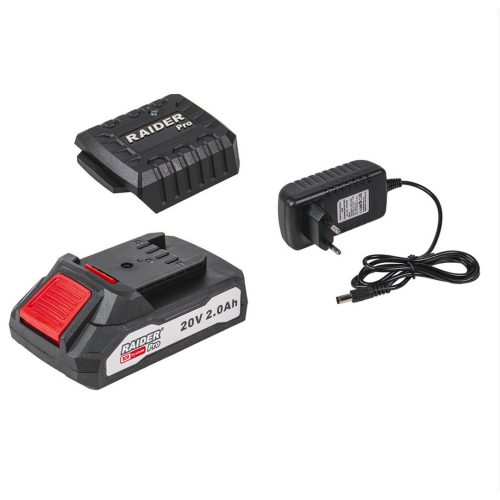 Комплект Батерия 2Ah и Зарядно R20 за RDP-R20 System RAIDER 032133