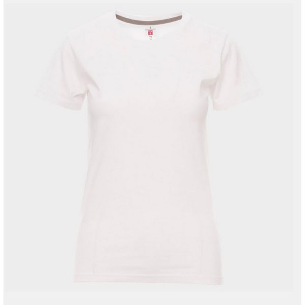Тениска дамска PAYPER SUNSET LADY WHITE 100% ПАМУК БЯЛ