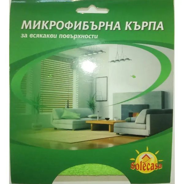 Микрофибърна мултифункционална кърпа Солекаса картон 30х30 см