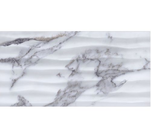 Фаянс 30/60 Статуарио Вълни Бяла 4940