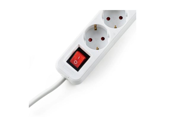Разклонител С Ключ, 3 Гнезда +2х Usb /а+с/ Muhler 1006182