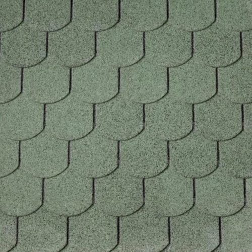 Хидромат Битумни Керемиди Боброва опашка Еко Зелена 2.90м2/пакет