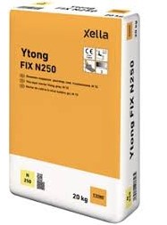 Лепило газобетонни блокчета "YTONG Fix N250" -20кг