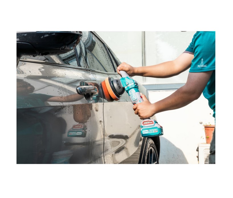 Акумулаторна безчеткова полирмашина TOTAL INDUSTRIAL TAPLI20151, 20V, Ø 150 мм, 1 x 4 Ah