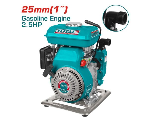 Бензинова моторна помпа TOTAL Industrial TP3101, 1", 6 m³/h, 16 м, 1.8 kW