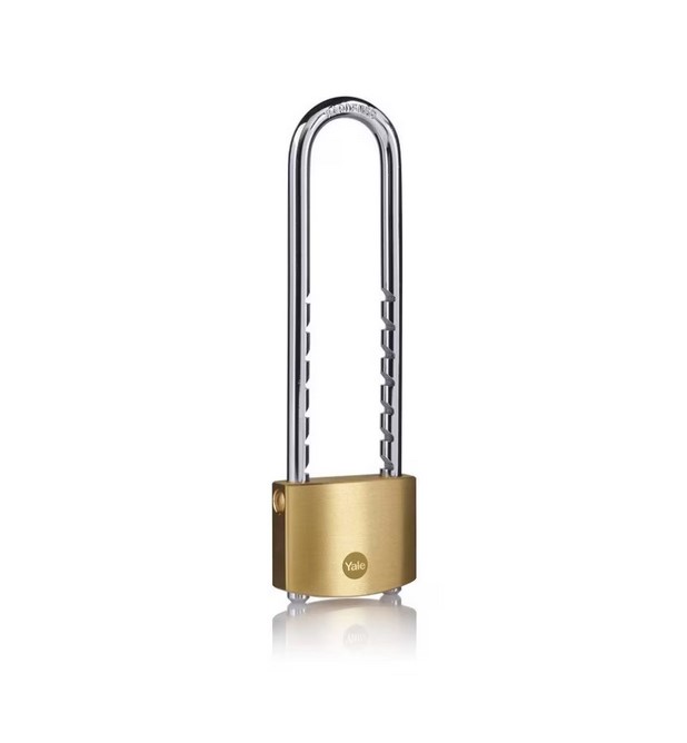 Катинар Месингов Yale Y110B/50/155/1, тяло 50 мм, регулируема връзка, стандартно ниво на защита