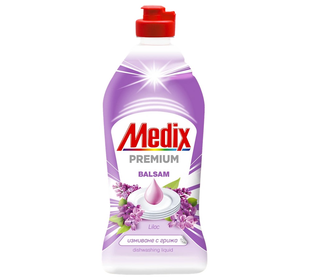 Балсам за съдове с аромат на люляк 750мл, Medix Premium Balsam Lilac
