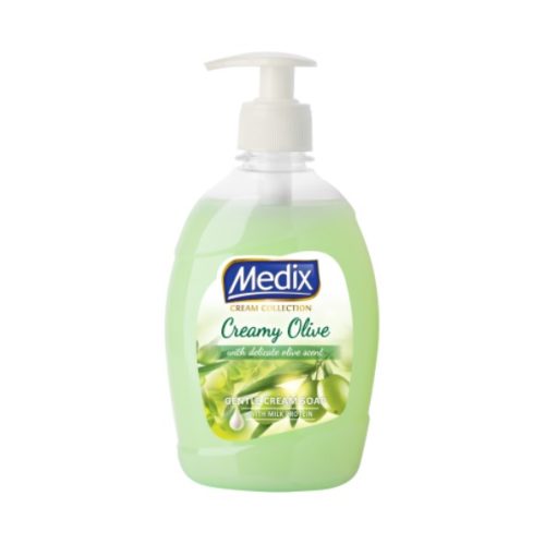Течен сапун с помпа 400мл - Medix Cream Collection