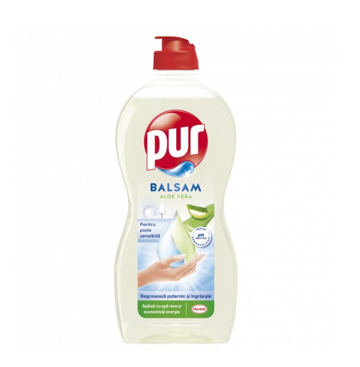 Препарат за съдове 450 мл.Pur Balsam Aloe Vera