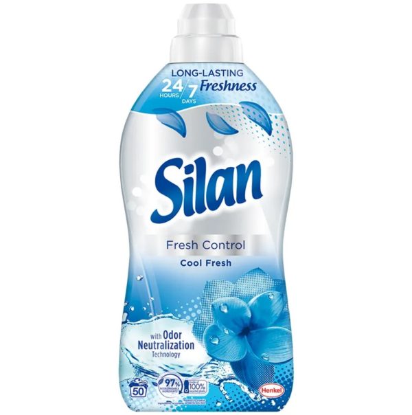 Омекотител Silan Cool Fresh 50 Пранета 1,1 л