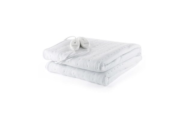 Oдеяло Termomax TU1640D, 120W, 160х140cm, Полиестер, Подложно, Електрическо, Бял